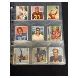 1950 Bowman Football Cards Lot (18 Total)