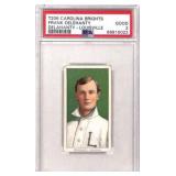 T206 Frank Delehanty PSA 2 Carolina Brights PSA 2