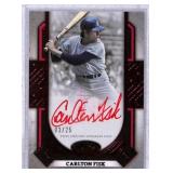 Carlton Fisk Autographed 2024 Topps Tier One Card