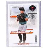 2025 Panini Prospect Edition Caden Bodine 20/199