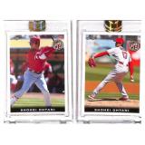(2) Shohei Ohtani Rookie Cards (2018)