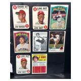 (8) Vintage Baseball Cards