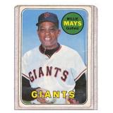 1969 Topps Willie Mays Baseball Card #190