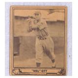 1940 Play Ball #88 Mel Ott Baseball Card