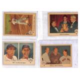 (4) 1959 Fleer Ted Williams Cards