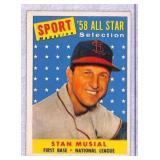 1958 Topps Stan Musial All-Star