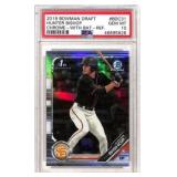 2019 Bowman Draft Hunter Bishop Chrome PSA 10