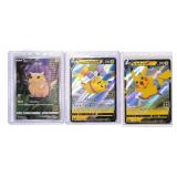 3 Japanese Pikachu Promo Pokemon Cards