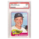 1965 Topps John Blanchard Card #388, PSA 7