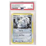 2007 Pokemon D&P Aggron Holo PSA 7