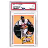 1991 Upper Deck Heroes Hank Aaron PSA 9 #19