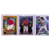 Kristian Campbell Rookie Baseball Cards (Set of 3)