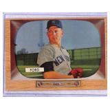 1955 Bowman Ed Whitey Ford Baseball Card