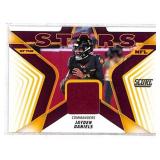 2025 Score Football Jayden Daniels Patch Card