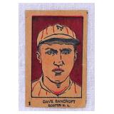 1926 W512 Dave Bancroft Baseball Card