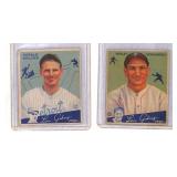 1934 Goudey Baseball Cards