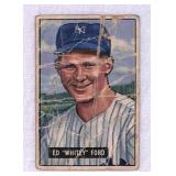 1951 Whitey Ford Bowman Low Grade
