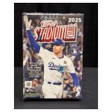 2025 Topps Stadium Club Baseball Blaster Box