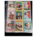 1972 Topps Football Trading Cards (45)