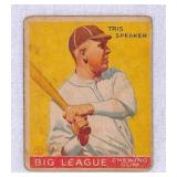 1933 Goudey Tris Speaker Crease Free No. 89