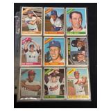 (33) 1966 Topps Baseball Cards