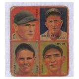 1935 Goudey 4-in-1 Hank Greenberg