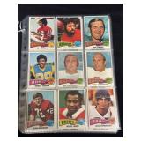 (45) 1975 Topps Football Trading Cards