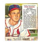 1953 Red Man Tobacco Stan Musial with Tab
