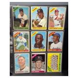 1966 Topps Baseball Card Lot (34 Cards)