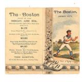 1892 Annual Picnic Program and Advertisement