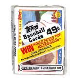 1983 Topps Baseball Cello Pack Sealed