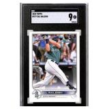2022 Topps #277 Cal Raleigh Graded SGC 9