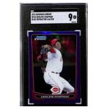 2012 Chrome Aroldis Chapman Blue Refractor SGC 9