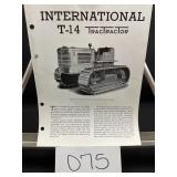 International T-14 Trac Tractors Brochure