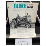 Oliver 1600 4-Plow