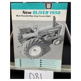 Oliver 1950 Tractor Brochure