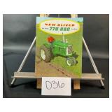 New Oliver 3-4 Plow 770/880 4-5 Plow Tractor