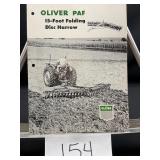 Oliver PAF 15-Foot Folding Disc Harrow