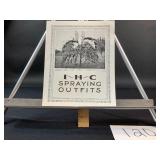 International Harvester Co Spraying Outfits