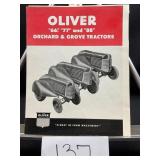Oliver 1951 66/77/88 Orchard & Grove Tractors