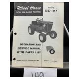 Wheel Horse Models 1057-1257