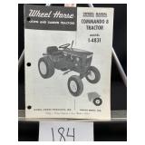 Wheel Horse Commando 8 Model 1-4831