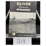 Oliver Superior Spreaders 1948