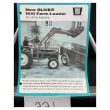 Oliver 1510 Farm Loader-1966