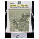 Oliver 421 Mower