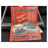 McCormick Deering Huskers and Shredders