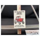 The IH Tractor Line up for 1982 New Number One