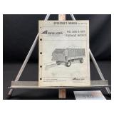 Avco New Idea NO 608 609 Forage Boxes