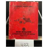 New Holland Pick-up Baler Model 77