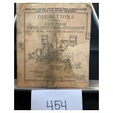 John Deere Safety Fertilizer Attachment